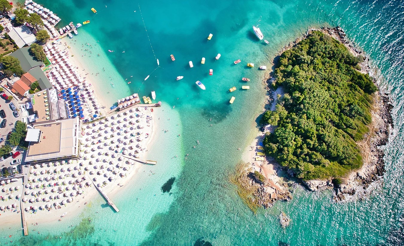 O2 Chsamil Top 10 vile în Ksamil aproape de plajă ️