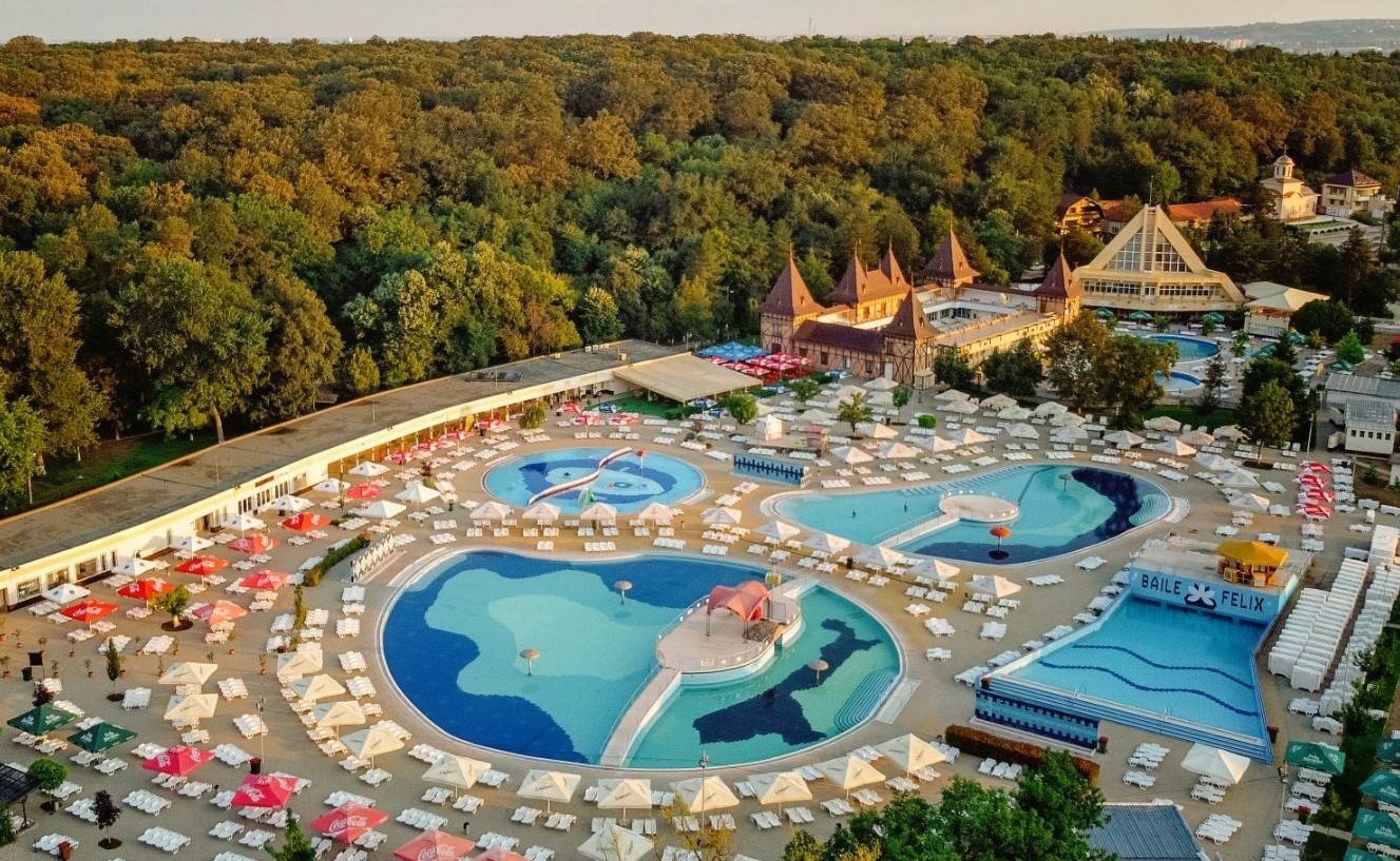 Băile Felix, Statiune termala, Strand Oradea, Judetul Bihor, Romania 